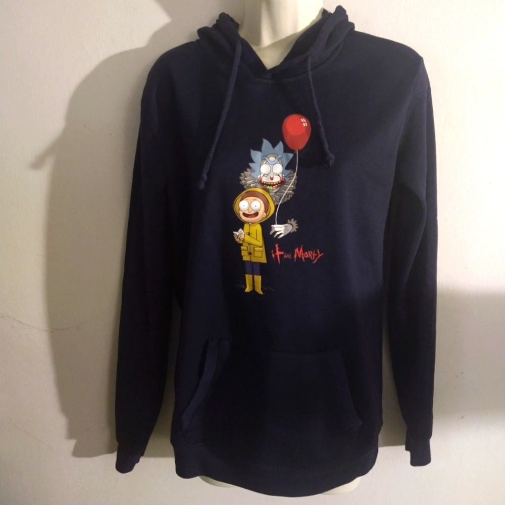 It and Morty Hooded sweatshirt